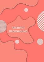 abstract background pattern white and orange tone vector illustration