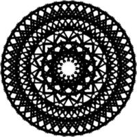 Mandala round ornament vector