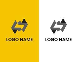letter s and w business logo design template vector