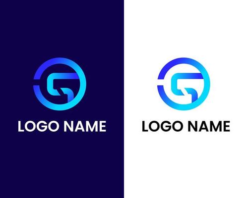 letter o and s modern logo design template