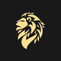 Lion Logo Template vector icon illustration design