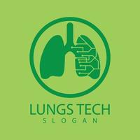 human lungs icon vector illustration design