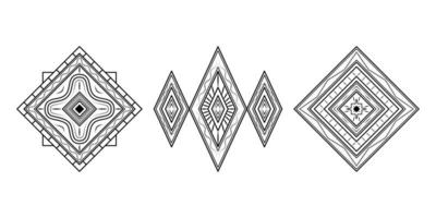 abstracto ornamental con línea, estilo detallado, único y elegante. adecuado para decoración, textil, tela o fondo vector