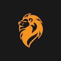 Lion Logo Template vector icon illustration design