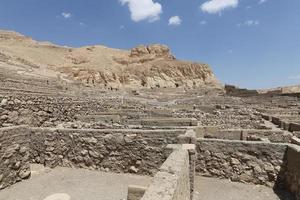 Deir el-Medina Village in Luxor, Egypt photo