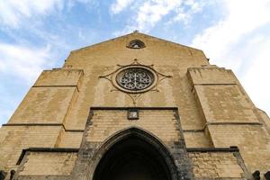 iglesia de santa chiara en nápoles, italia foto