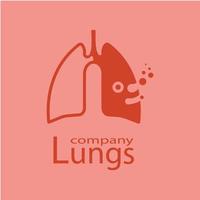 human lungs icon vector illustration design