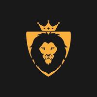 Lion Logo Template vector icon illustration design