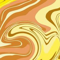 Marble Texture in yellow and orange colors. Abstract vector image.