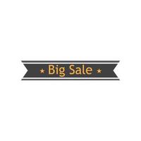 Ribbon logo template vector icon design