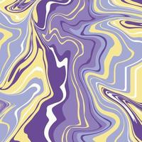 Marble Texture in yellow, violet and lilac colors. Abstract vector image.