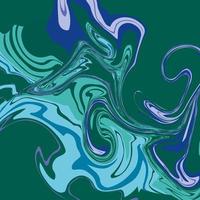 Marble Texture in green and blue colors. Abstract vector image.