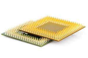 Central processing unit or Computer chip photo