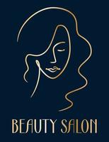 Vector Logo Design for Beauty Salon, Hair Salon, Wellness, Spa, Cosmetic