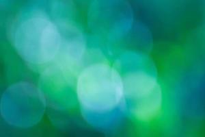 Green bokeh abstract photo