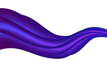 smooth wave abstract background vector illustration in blue and violet gradient.