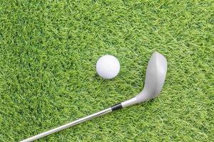 Sport objects related to golf equipment photo