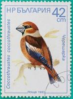 Postage stamps had been printed in Russian Federation photo