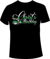 Christmas t shirt design vector