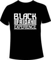 Black Friday t shirt design vector
