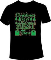 Christmas t shirt design vector