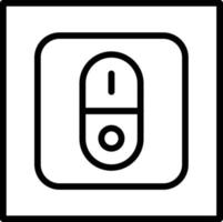 Switch Vector Line Icon