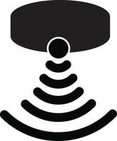 motion sensor icon. sensor waves signal icon. security connection business symbol. motion sensor concept. sensor sign. vector