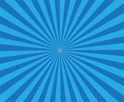 retro blue background ray. blue background in pop art style. vector