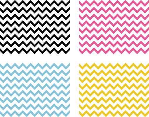4 Chevron seamless patterns. Chevron background. Zig Zag wallpaper.