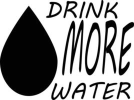 Drink More Water icon. Drink More Water icon for your Banner, postcard, poster, stickers, tag. Drink More Water symbol. vector