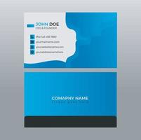 Business Card Design Template vector