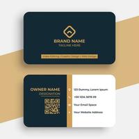 Simple and Modern Business Card vector