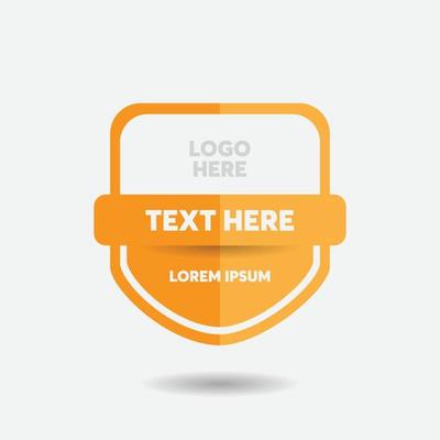 Vector Badge Element. Label element. Badge for product, quality, certificate