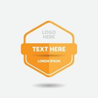 Vector Badge Element. Label element. Badge for product, quality, certificate