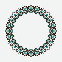 Decorative Round Frame. vintage round frame. vector