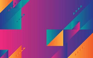 colourful abstract geometric background vector