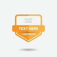 Vector Badge Element. Label element. Badge for product, quality, certificate