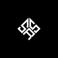 SRS letter logo design on black background. SRS creative initials letter logo concept. SRS letter design. vector