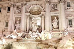 Trevi Fountain in Rome, Italy photo