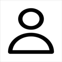 icono de avatar icono de perfil vector de inicio de sesión de miembro aislado, iconos de inicio de sesión, iconos de perfil