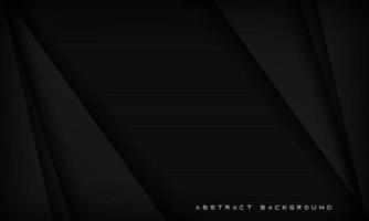 luxury overlap black abstarct background vector