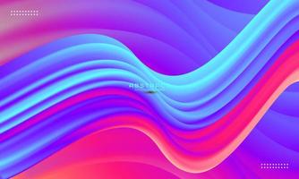 fluid wave abckground vector