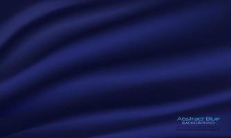 blue wave background vector