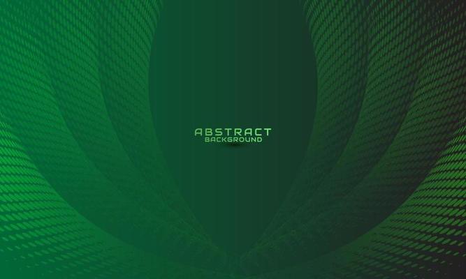 abstract green layers background