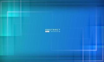 blue light gradient background with creative overlap square shape vector