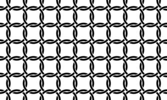 Circle linked seamless pattern vector