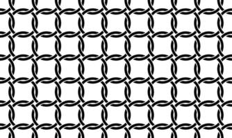 Circle linked seamless pattern vector