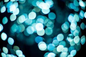 Abstract bokeh light shapes photo