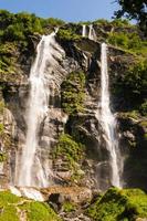 Acquafraggia waterfall Piuro Lombardy Italy photo