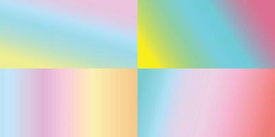 gradient blur background pastel full colour vector